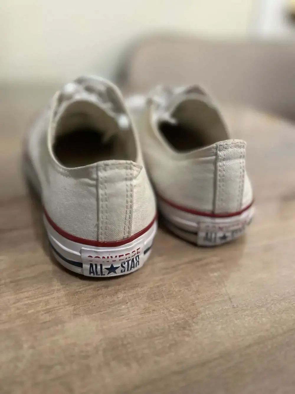 Converse Chuck Taylor All Star Low Top White Canvas M7652 - Picture 4 of 6